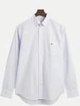 Regular-Fit Popeline Hemd mit Vichy-Karo Blau S