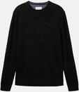 Tom Tailor Casual Basic Strickpullover Schwarz XXL