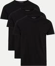 Basic Shirt 3er Pack Schwarz SM