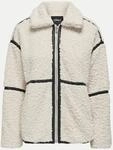 Only Teddyjacke Paris Wei&szlig; M