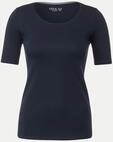 Cecil Basic T-Shirt Style Lena Blau L
