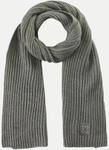 Codello Rippenstrick Schal Grau 30X190CM