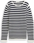 Tom Tailor Casual Strickpullover Gestreift Blau S female