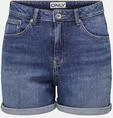 Only Regular-Fit Jeansshorts Blau M