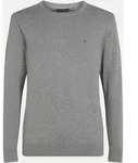 Tommy Hilfiger Rundhalspullover mit Flagge Grau L