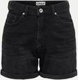 Only Regular-Fit Jeansshorts Schwarz M