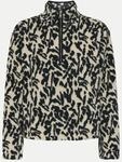 Only Half-Zip Sweat mit Stehkragen Mehrfarbig M