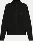 BOSS Orange Strickjacke Kanozip Schwarz L