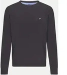 Fynch-Hatton Strickpullover Schwarz 3XL