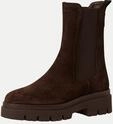 Tamaris Chelsea Boots mit Blockabsatz Braun 41