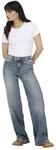 Only Wide-Leg Jeans ONLMADISON Blau M/32