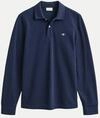 Gant Regular-Fit Rugger Piqu&eacute; Blau XL
