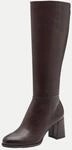 Tamaris Stiefel mit Blockabsatz Braun 37