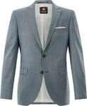 CG-Club of Gents Slim-Fit Baukasten Sakko Caden Blau 48