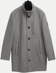 Tom Tailor Casual Mantel mit abnehmbarer Innenjacke Grau XXL