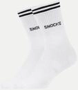 Snocks Socken Unisex Wei&szlig; 39-42