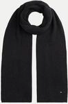 Tommy Hilfiger Strickschal mit Kaschmir-Anteil Schwarz 