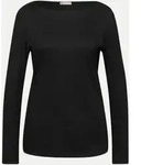 Basic Langarmshirt Schwarz 34