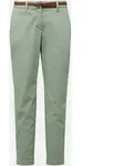 Comma Slim-Fit Jeans 7/8 Gr&uuml;n 34