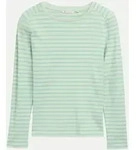 Langarmshirt mit Streifen Gr&uuml;n XL