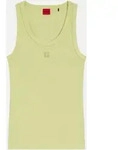 Tanktop mit Logoprint Gelb S