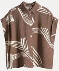 someday Loose-Fit Bluse Zelyna Braun 40