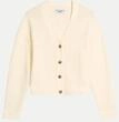 Marc O'Polo DENIM Relaxed-Fit Cardigan Wei&szlig; XS