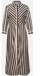 Hemdblusenkleid Braun 34