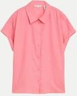Tom Tailor Casual Bluse mit Relaxed-fit Rosa 38