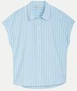 Tom Tailor Denim Bluse mit Streifenmuster Blau L