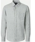 Hemd mit Button-Down Kragen Grau M