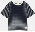 Boxy-Fit T-Shirt Blau XL