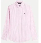 Regular-Fit Popeline-Hemd Rosa S