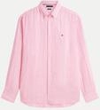 Tommy Hilfiger Leinenhemd mit Streifenmuster Rosa L