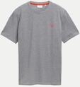 Tom Tailor Casual T-Shirt mit Logoprint Grau XXL
