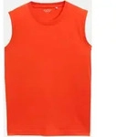 Tanktop mit Logostickerei Orange L