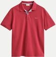 Gant Piqu&eacute; Poloshirt Rot S