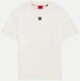 HUGO T-Shirt mit Logo Wei&szlig; L