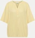 Cecil Basic- Bluse mit Knopfleiste Gelb L