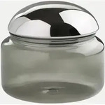 Voile Glasdose L Silber