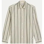Regular- Fit Hemd Gestreift Beige S