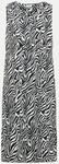Cecil Midikleid mit Zebraprint Mehrfarbig L