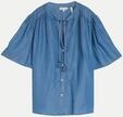 Tom Tailor Casual Blusenshirt im Jeans-Look Blau 36