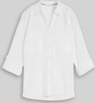 Tom Tailor Casual Bluse mit Brusttaschen Wei&szlig; 38 female