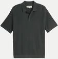 Tom Tailor Casual Kurz&auml;rmliger Pullover mit Polokragen Schwarz XXL