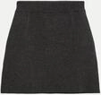 ARMEDANGELS Mini Strickrock mit Baumwoll-Mix Schwarz L