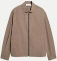 ARMEDANGELS Strukturierte Jacke TAAMIR Braun L