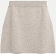 ARMEDANGELS Mini-Strickrock mit Baumwoll-Mix Beige L