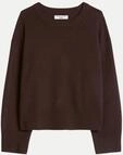 Marc O'Polo DENIM Oversize Strickpullover Braun L