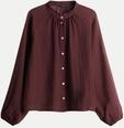 Opus Oversized Tunikabluse FABRIELLE Braun 36